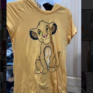 Kids small lion king t shirt